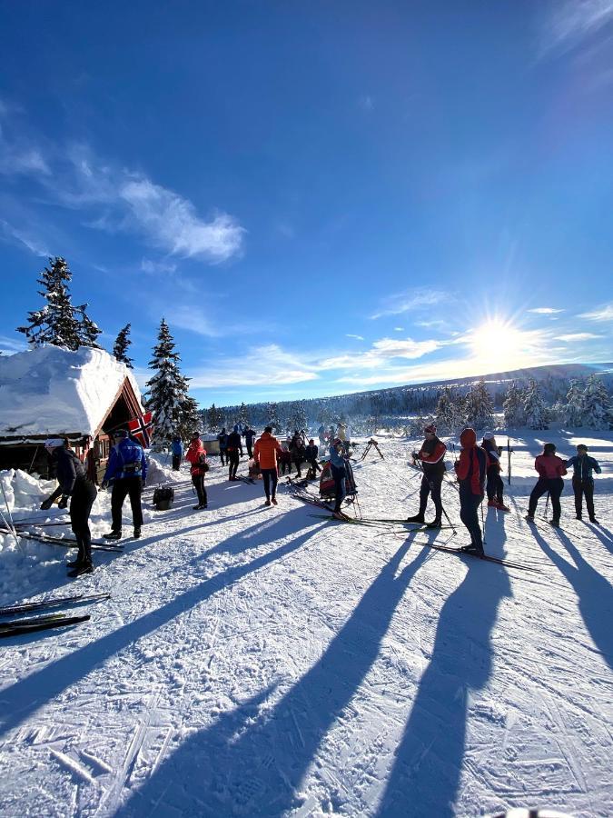 Lys Og Moderne Leilighet Rett Ved Skiloypa Pa Nordseter - Kort Vei Til Sjusjoen, Lillehammer Og Hafjell - Dyr Ikke Tillatt 外观 照片
